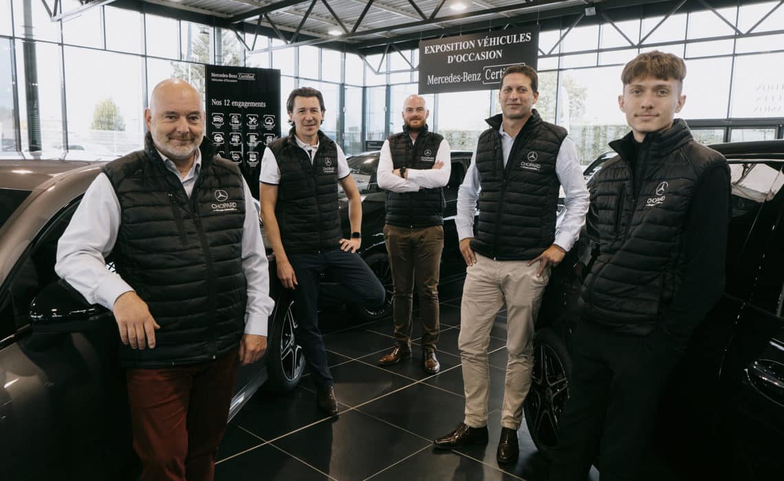 Mercedes : une belle occasion